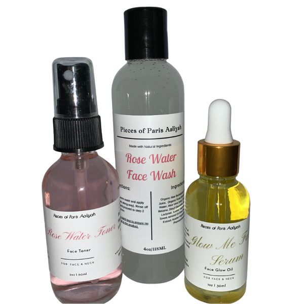 Rose Water Skincare Set